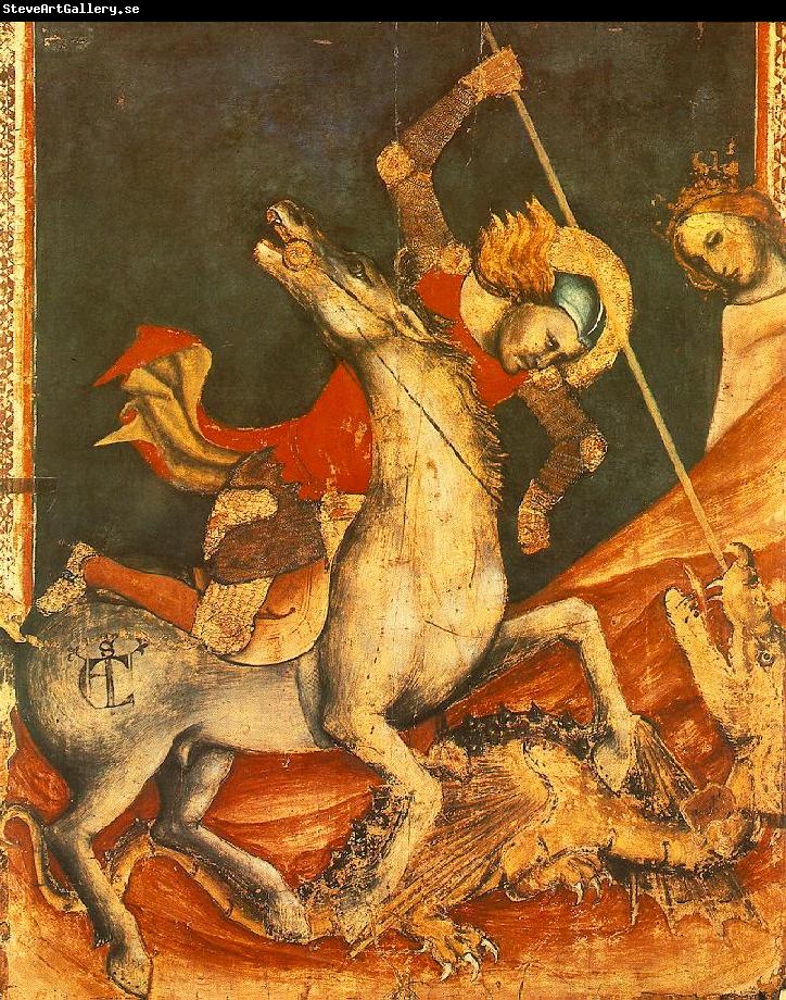 VITALE DA BOLOGNA St George 's Battle with the Dragon